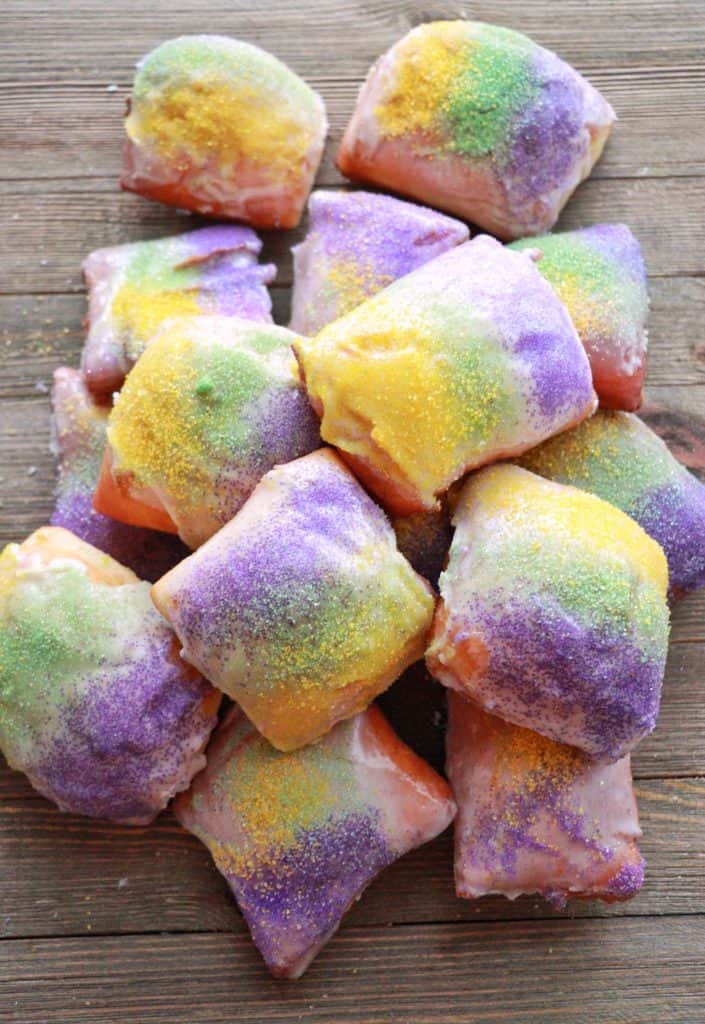 King Cake Beignets - Kenneth Temple