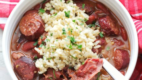 instant pot new orleans red beans and rice2