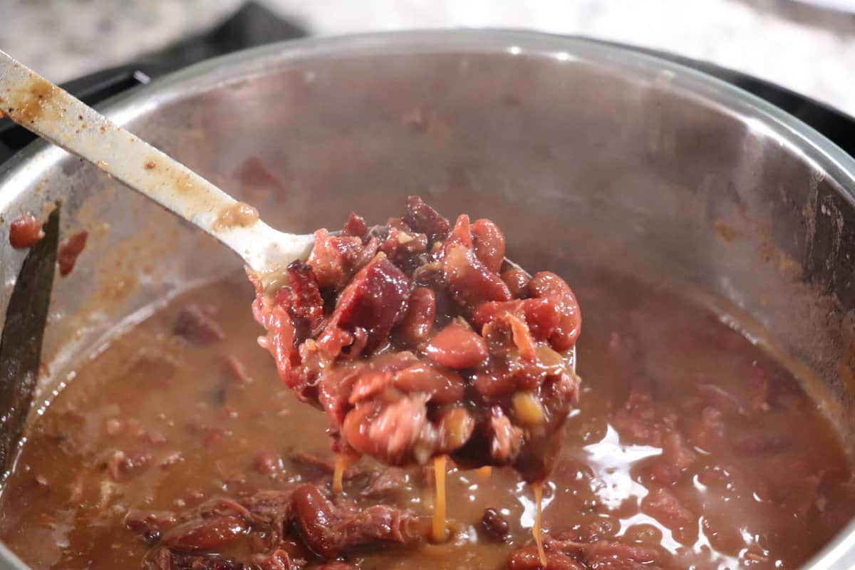 instant pot new orleans red beans and rice4