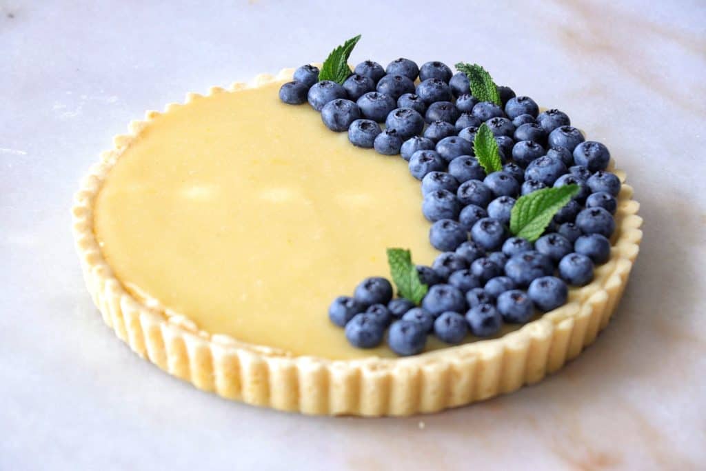 Blueberry Lemon Tart