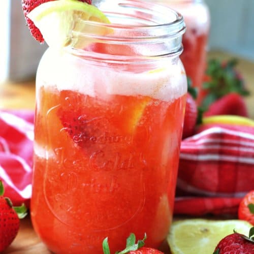 Strawberry Ginger Lemonade