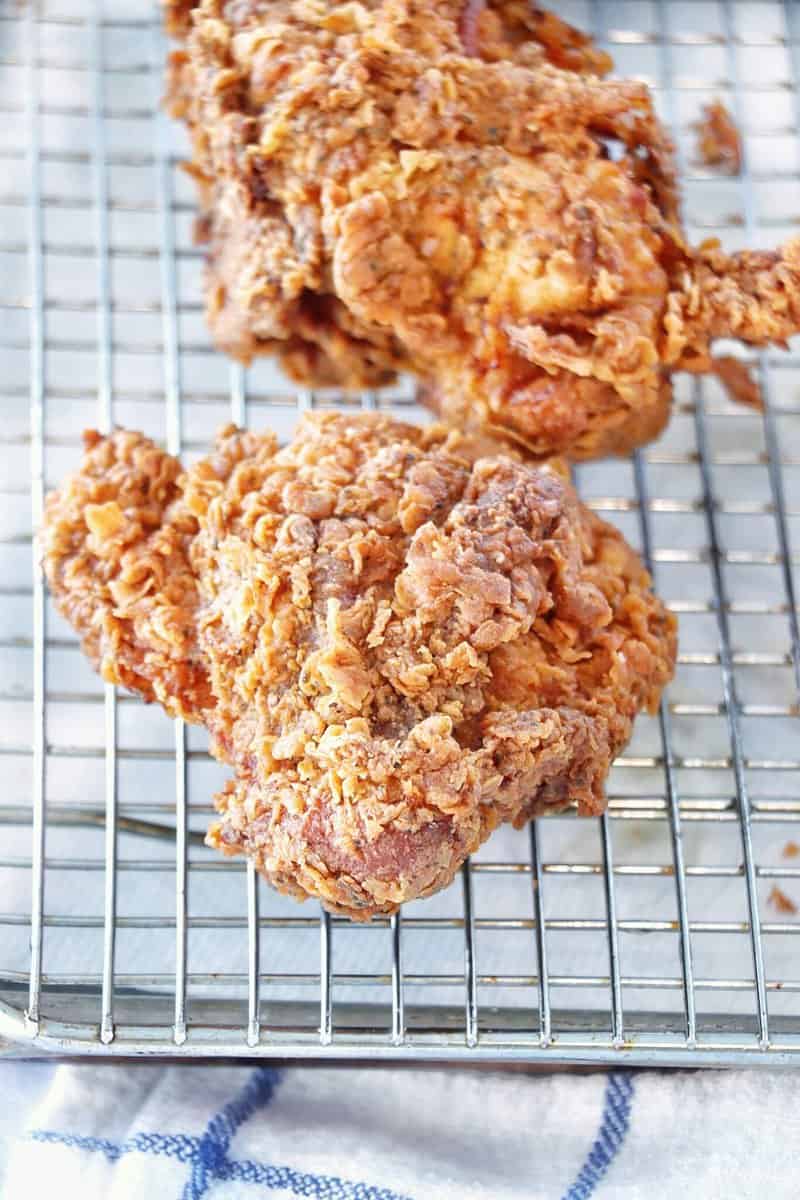 Southern Fried Chicken close up