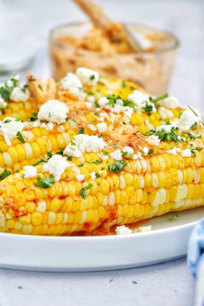 Grilled Corn with Chipotle Lime Butter3