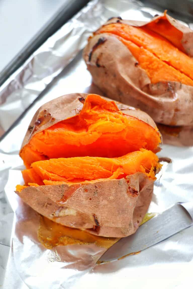 Healthy Baked Sweet Potatoes Temple