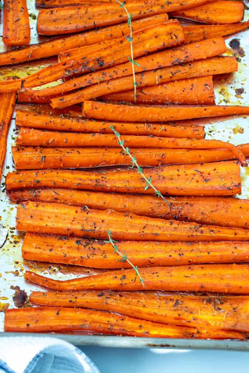Brown Sugar Roasted Carrots2