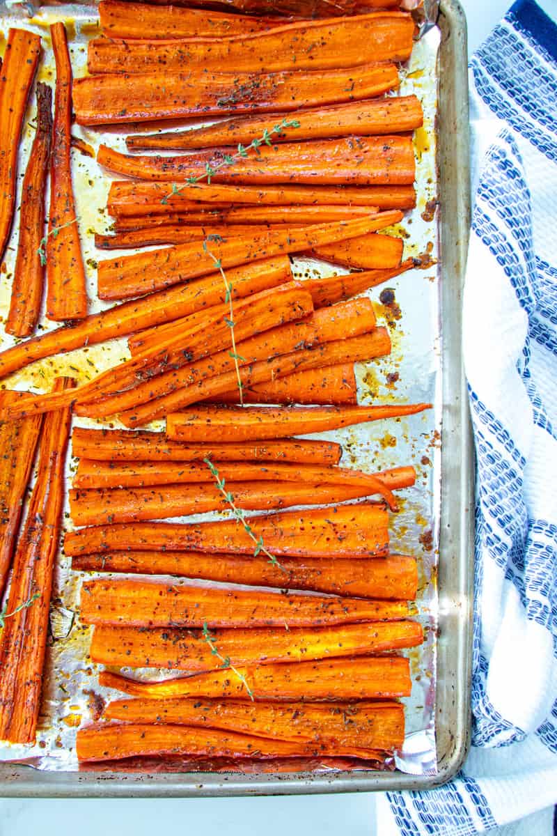 Brown Sugar Roasted Carrots7