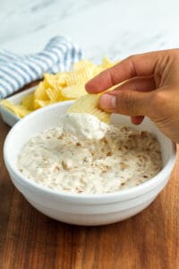 Caramelized French Onion Dip - Kenneth Temple