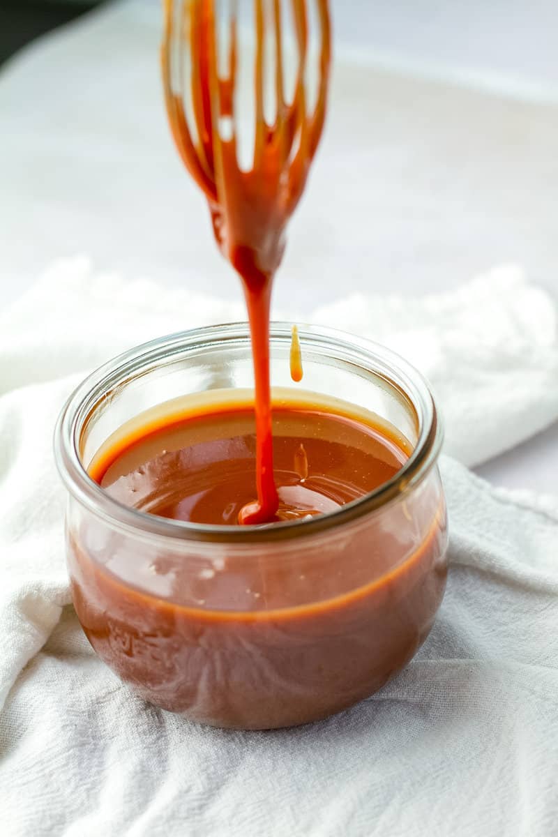 Easy Caramel Sauce with Milk