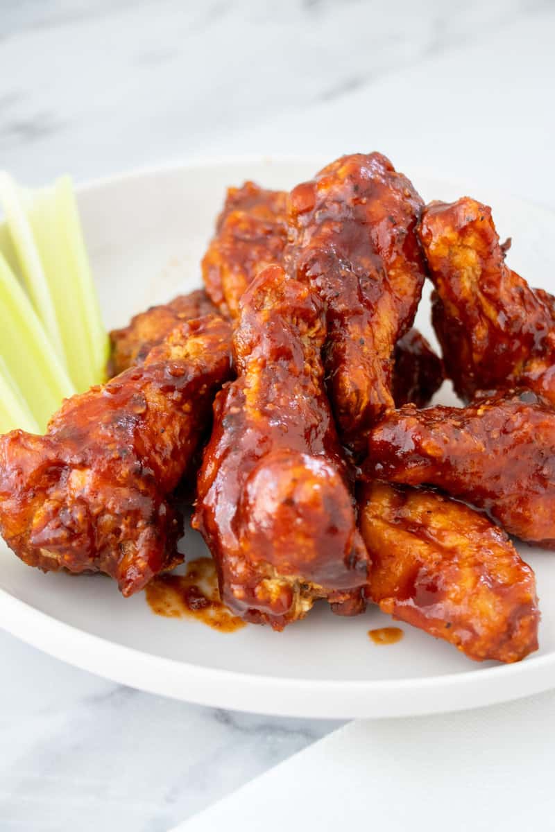 close up of Honey BBQ Wings