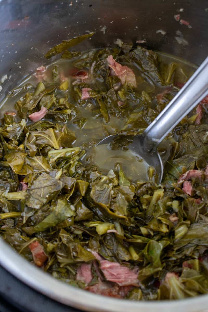Southern Instant Pot Collard Greens - Kenneth Temple