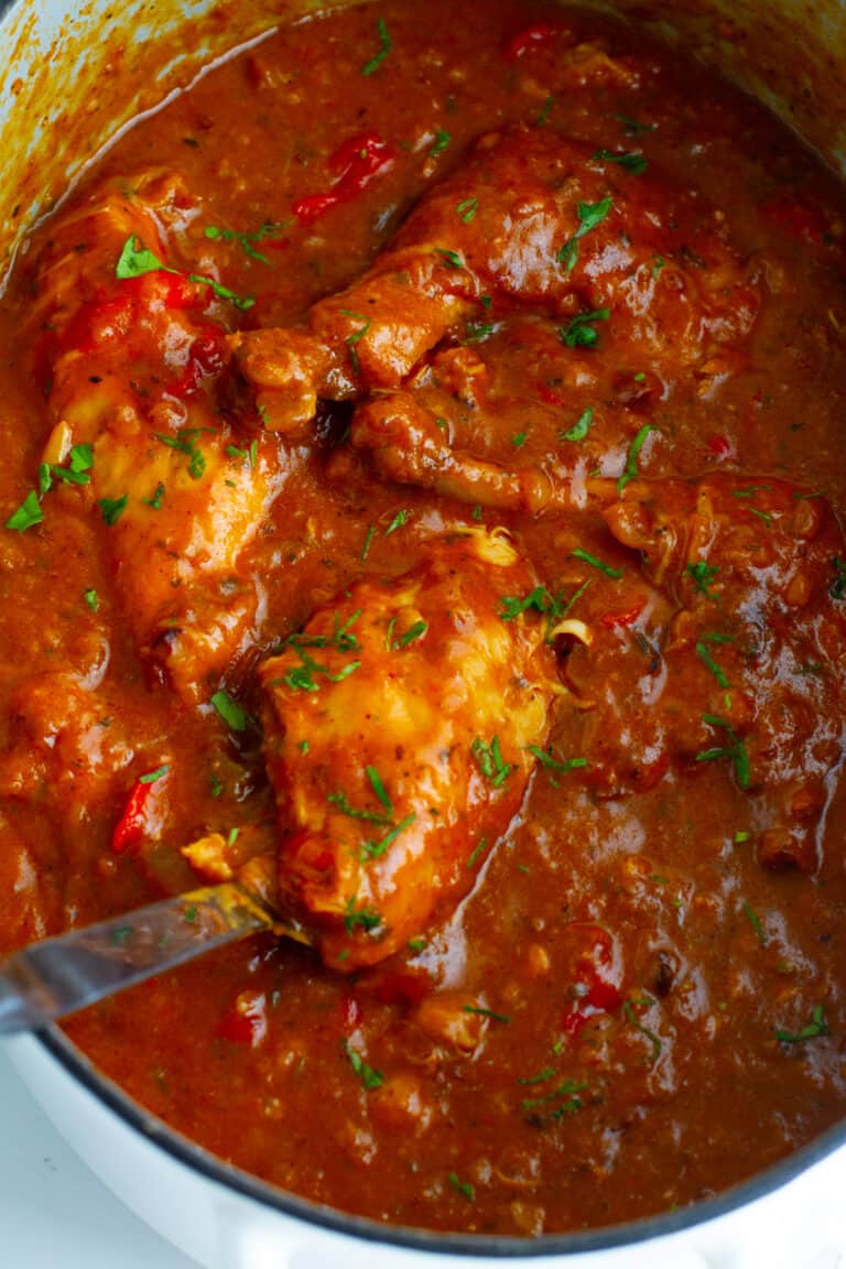 Haitian Stewed Chicken (Poulet Creole) - Kenneth Temple