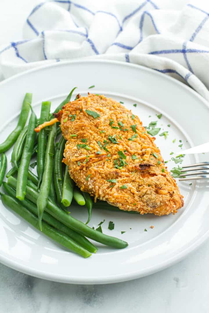 Parmesan Crusted Chicken (Air Fryer) - Kenneth Temple