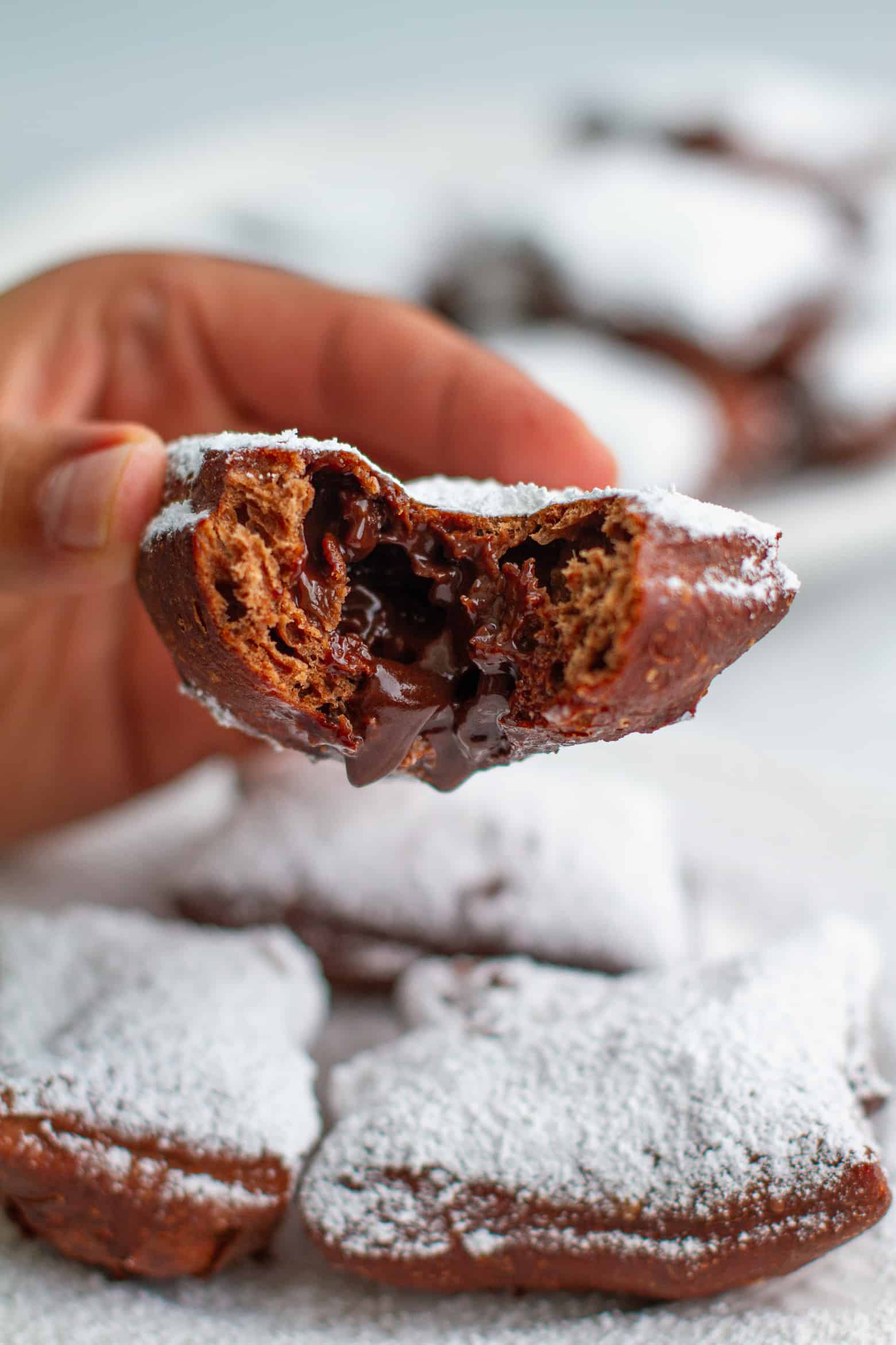 Chocolate Filled Beignets