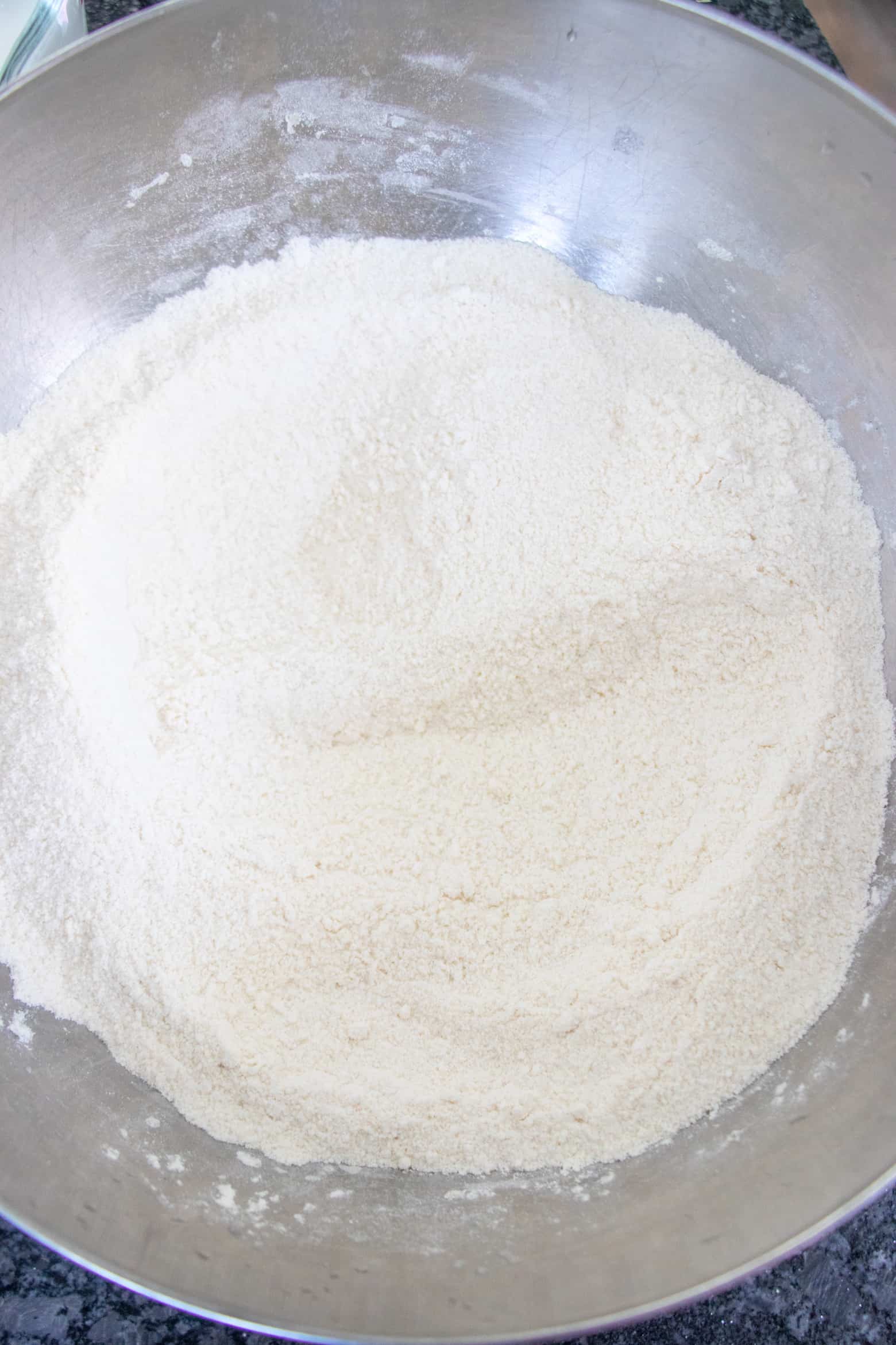 dry ingredients for cornbread