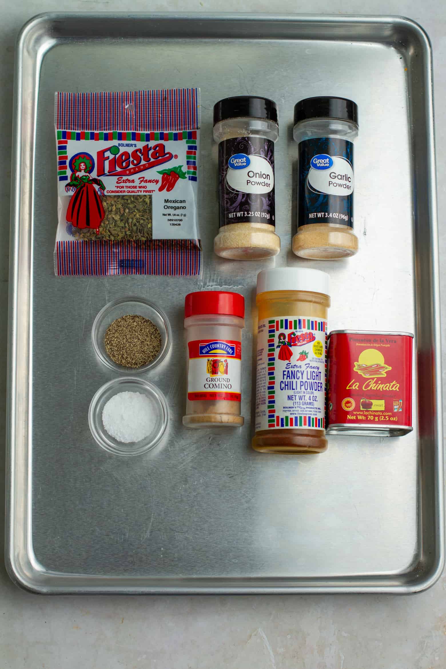 Chicken Taco Homemade Seasoning ingredients