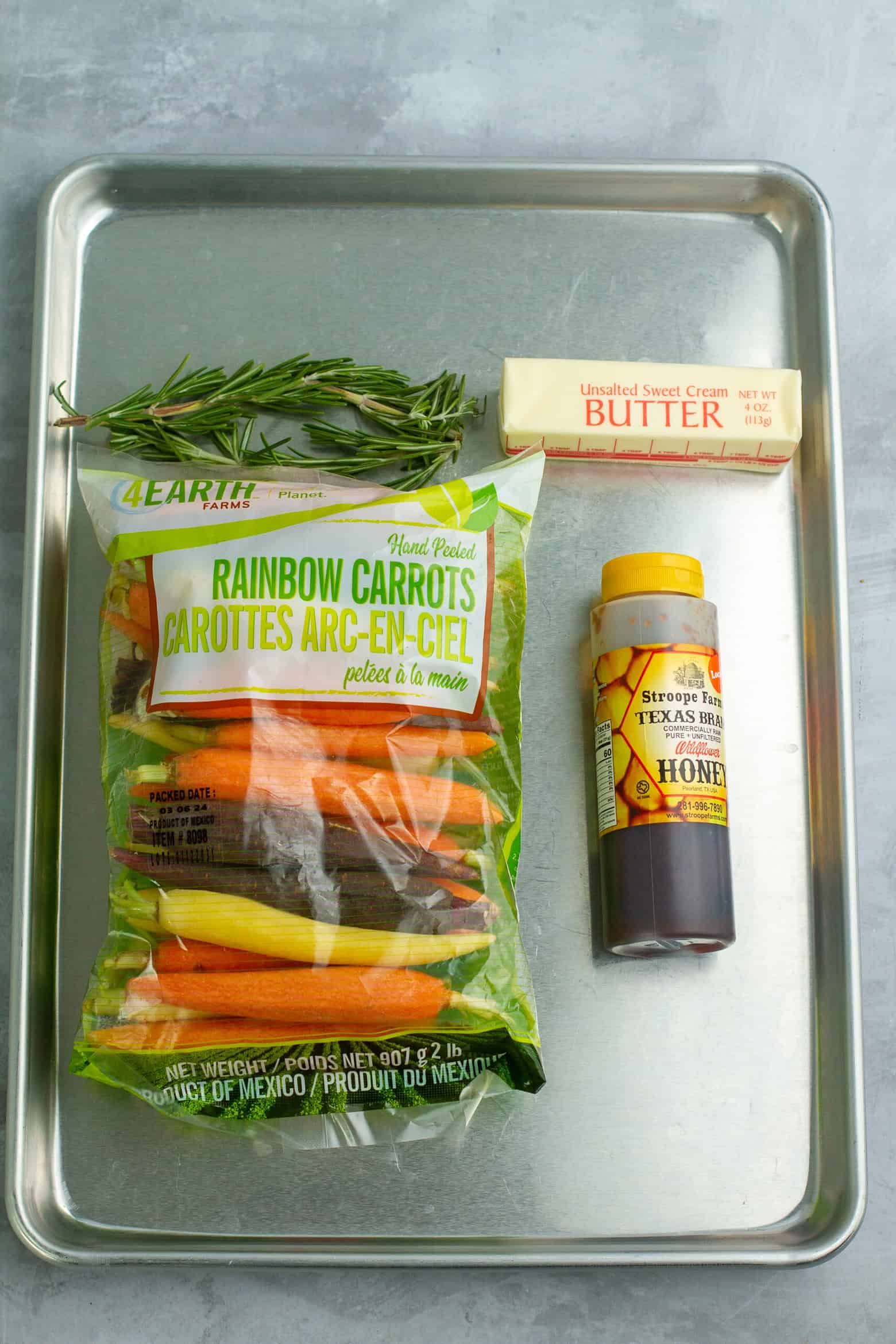 Sauteed Carrots Ingredients