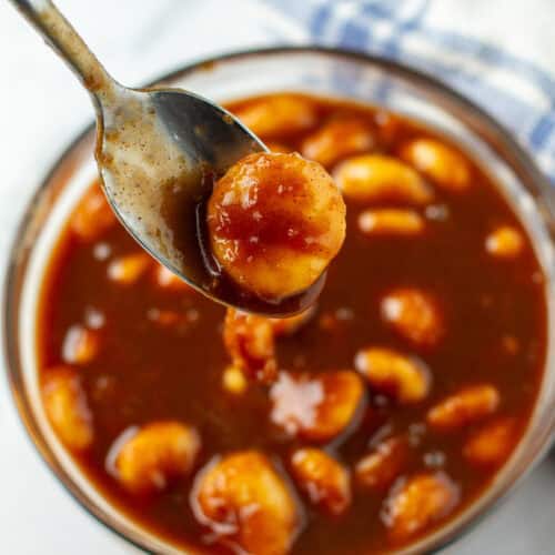 Bananas foster sauce