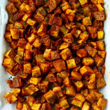 Finished brabant potatoes.