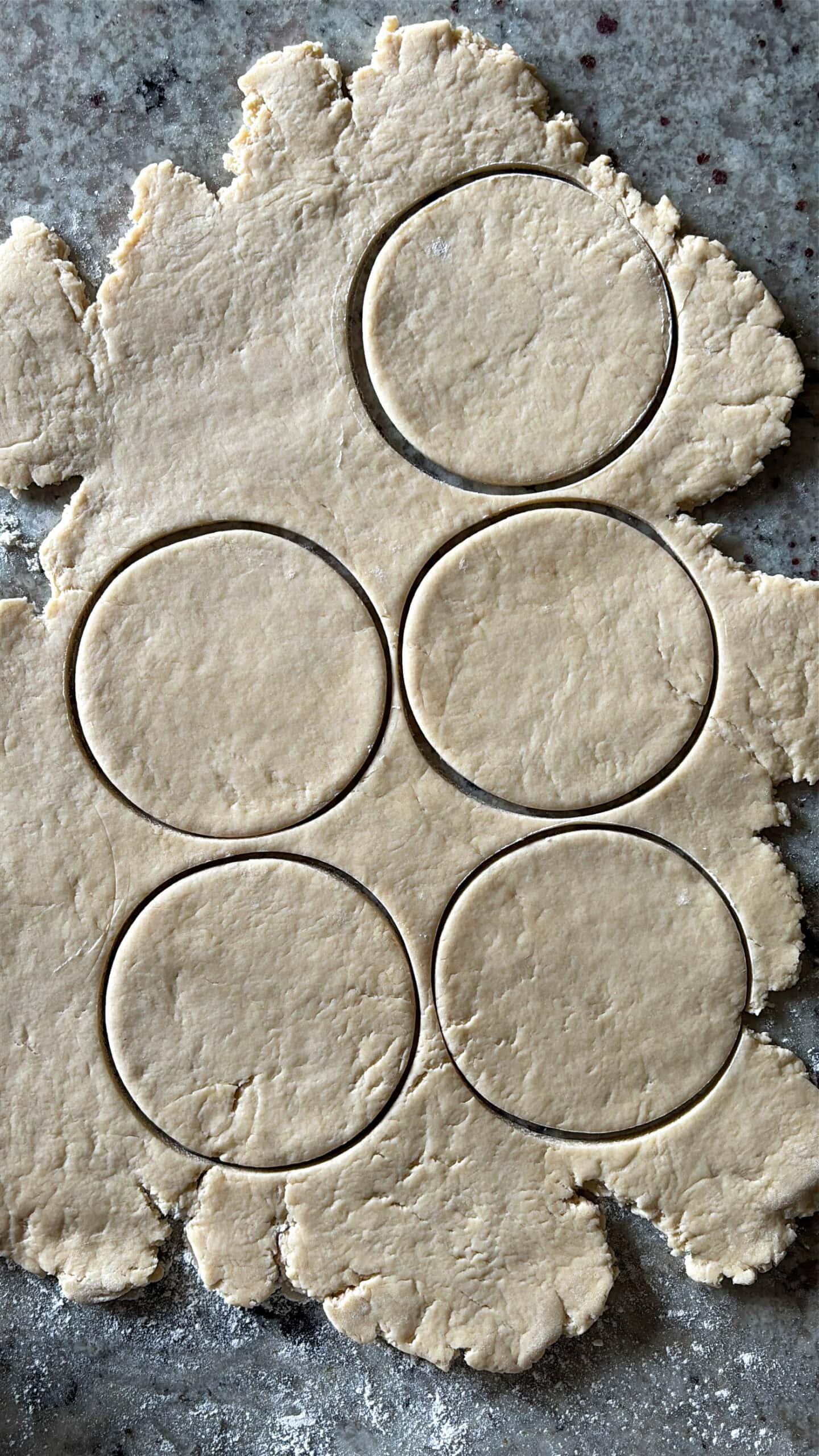 Rolled and cut out hand pies.