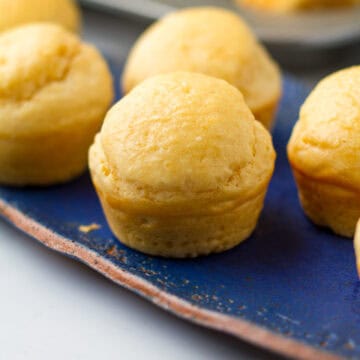 No Yeast roll on a platter.