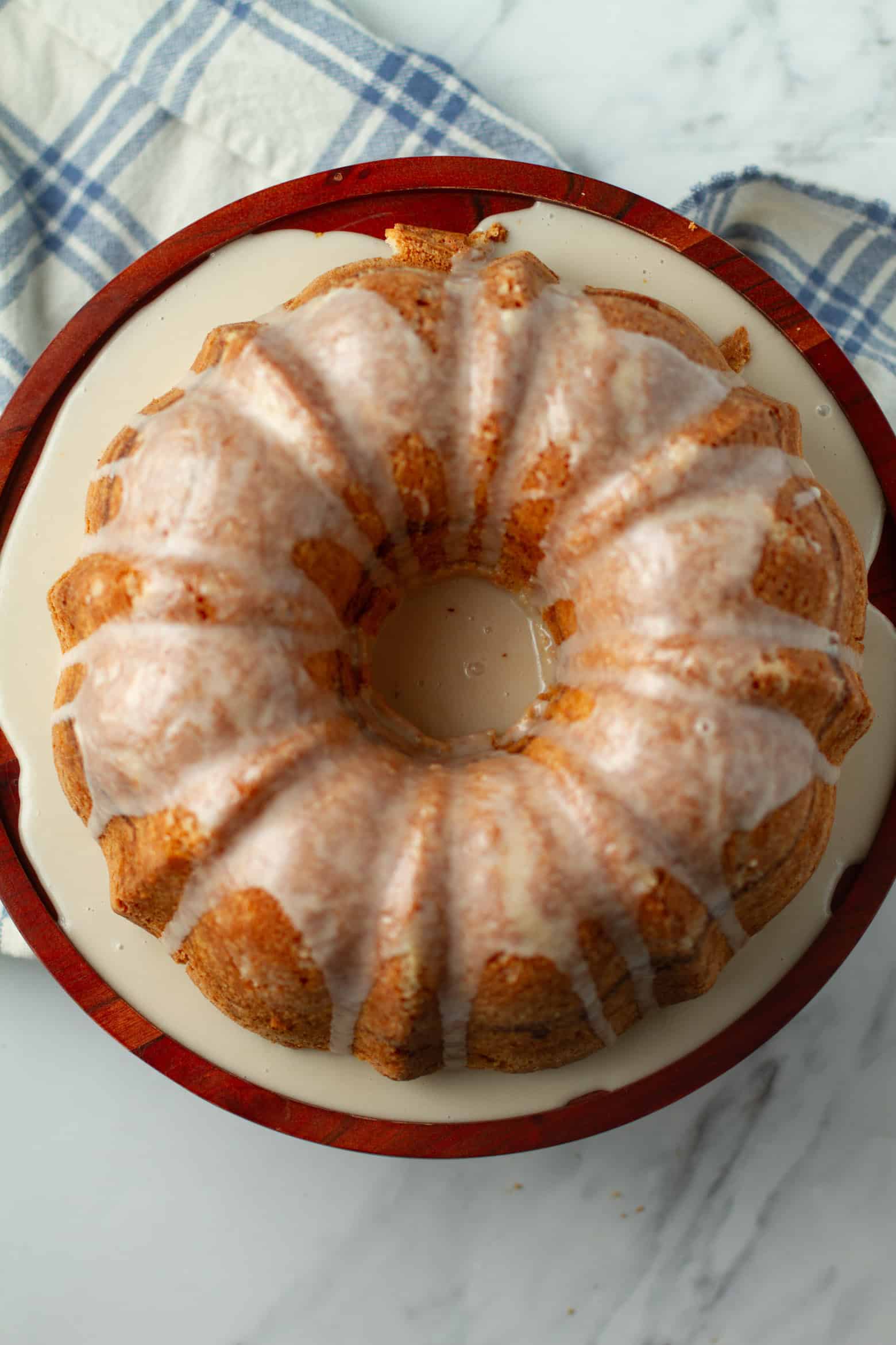 Iced sock it to me cake.