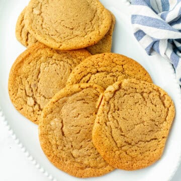 Chewy chocolate chipless cookies.