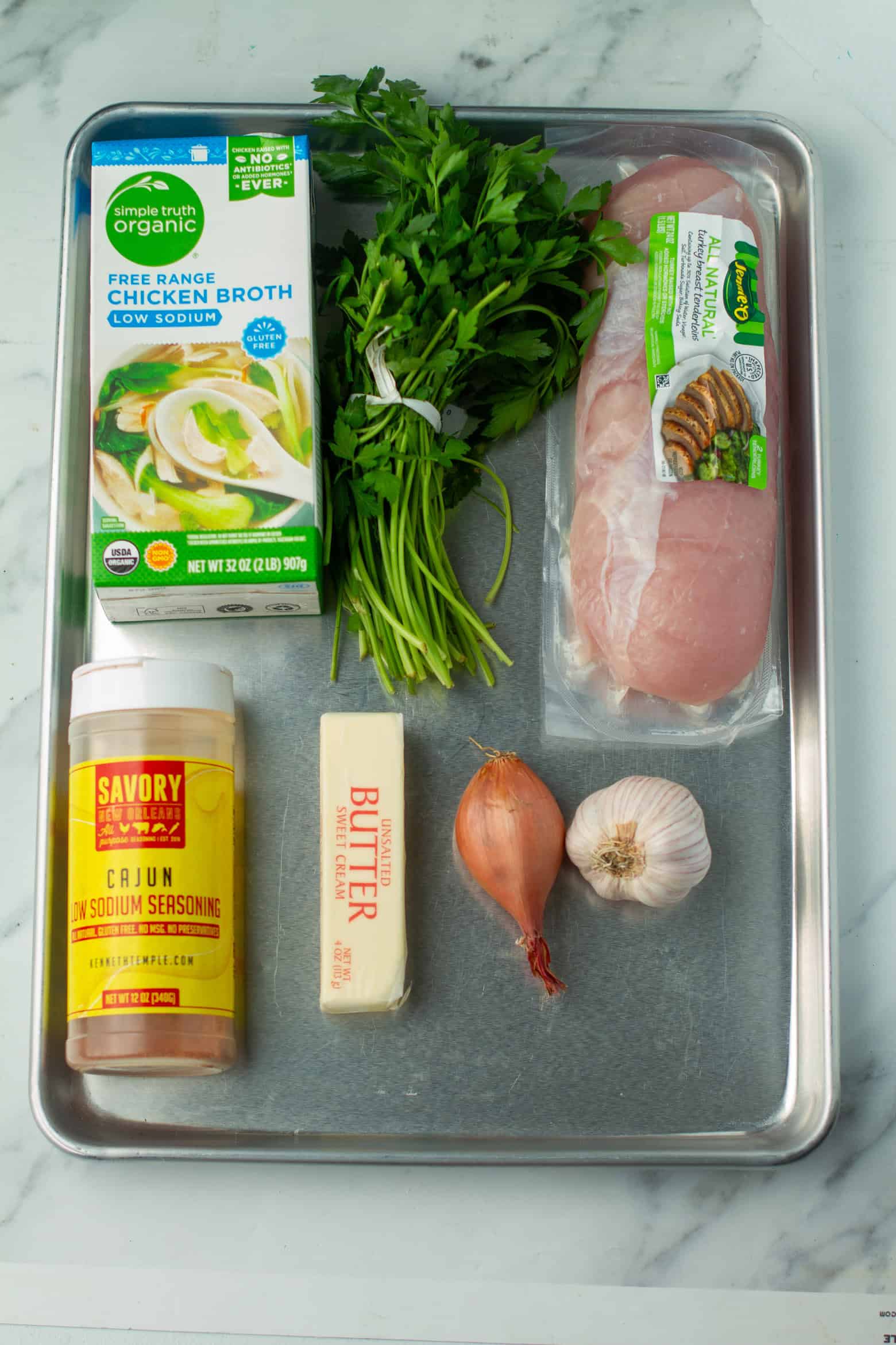 Oven Roasted Turkey Tenderloin Ingredients.